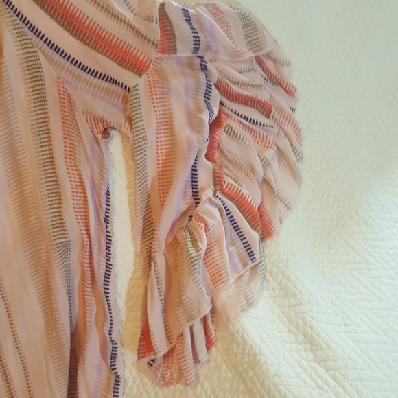 Fever Flowing 3/4 Sleeve Tunic Blouse - Picture 6 of 6